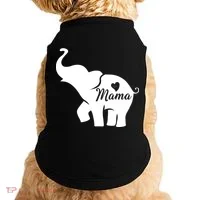 Mama Elephant  Doggie Tank thumb 0