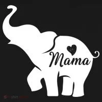 Mama Elephant  Doggie Tank thumb 4