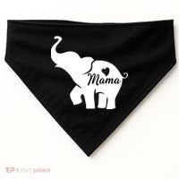 Mama Elephant  USA-Made Doggie Bandana thumb 0
