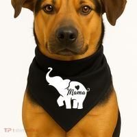 Mama Elephant  USA-Made Doggie Bandana thumb 1