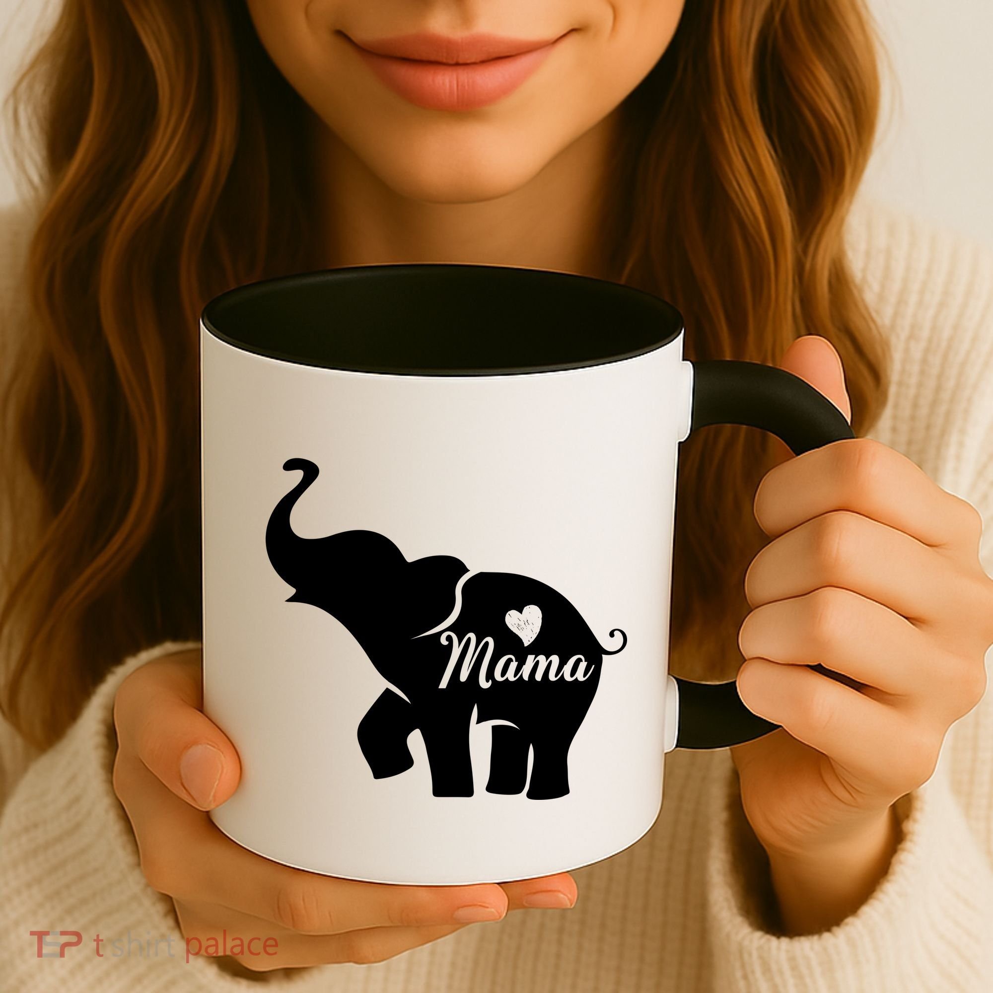 Mama Elephant  Coffee Mug