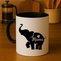 Mama Elephant  Coffee Mug thumb 4