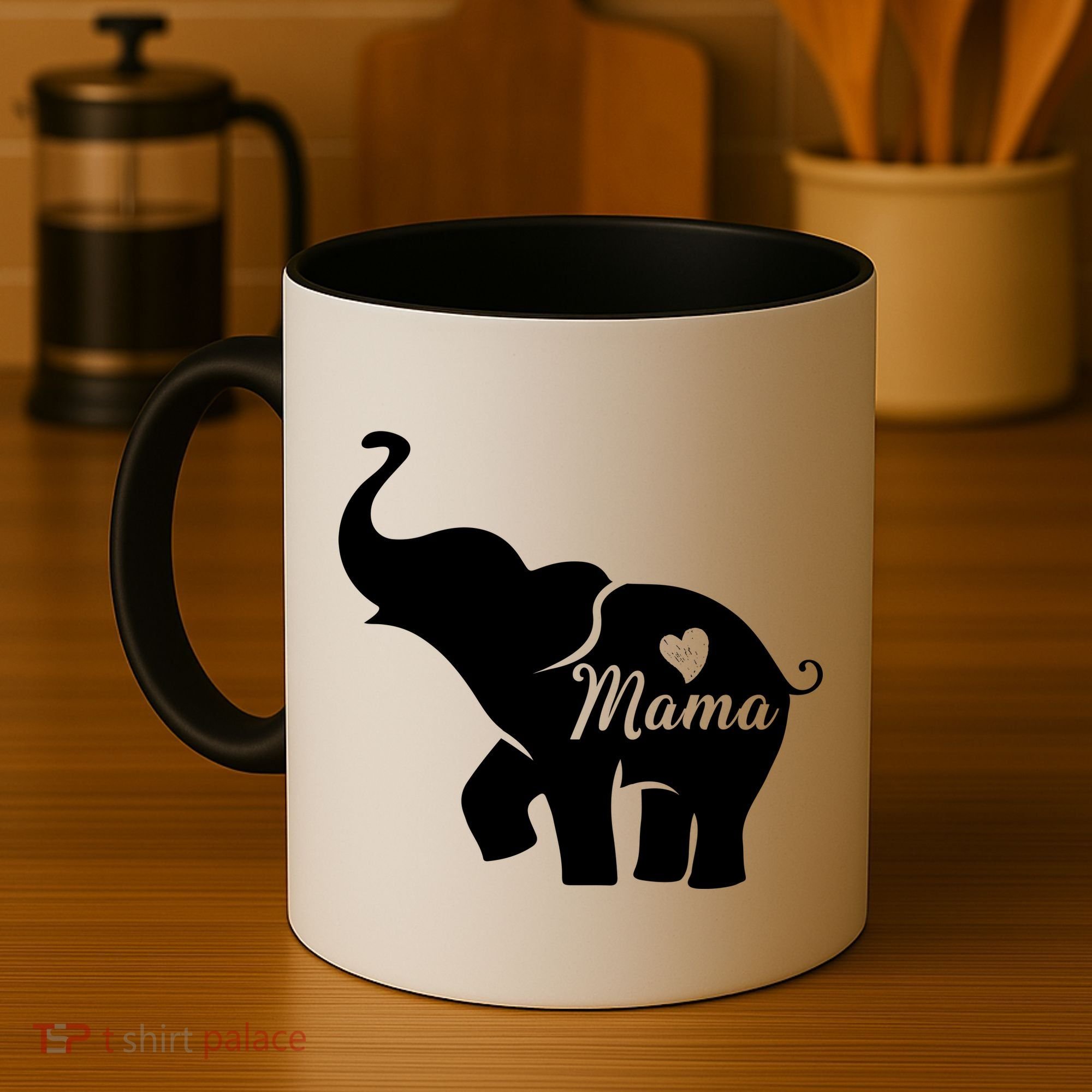 Mama Elephant  Coffee Mug