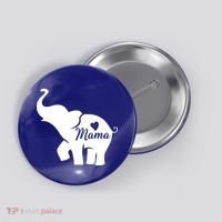 Mama Elephant  Button thumb 0