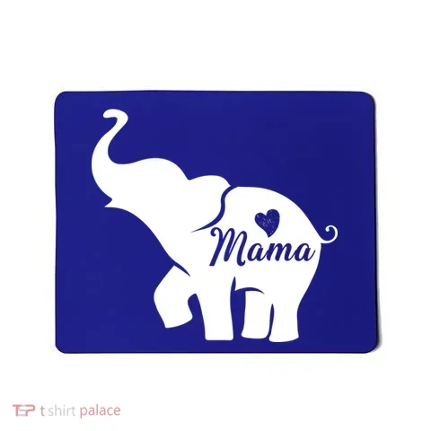 Mama Elephant Mousepad in the selected color