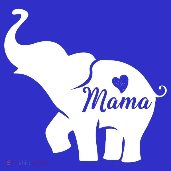 Mama Elephant  Baby Bodysuit