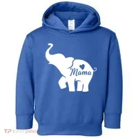 Mama Elephant  Toddler Hoodie thumb 0