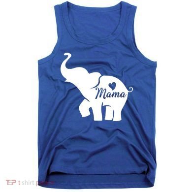 Mama Elephant  Tank Top