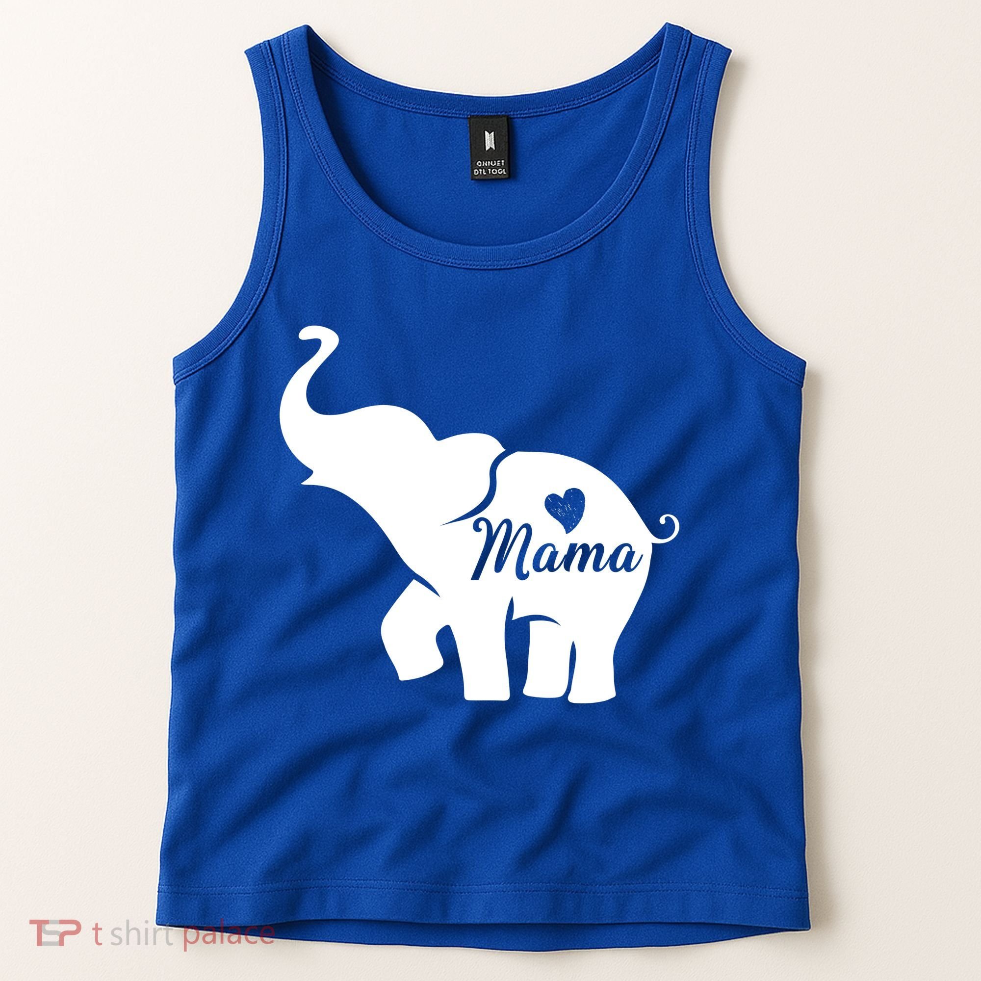 Mama Elephant  Tank Top
