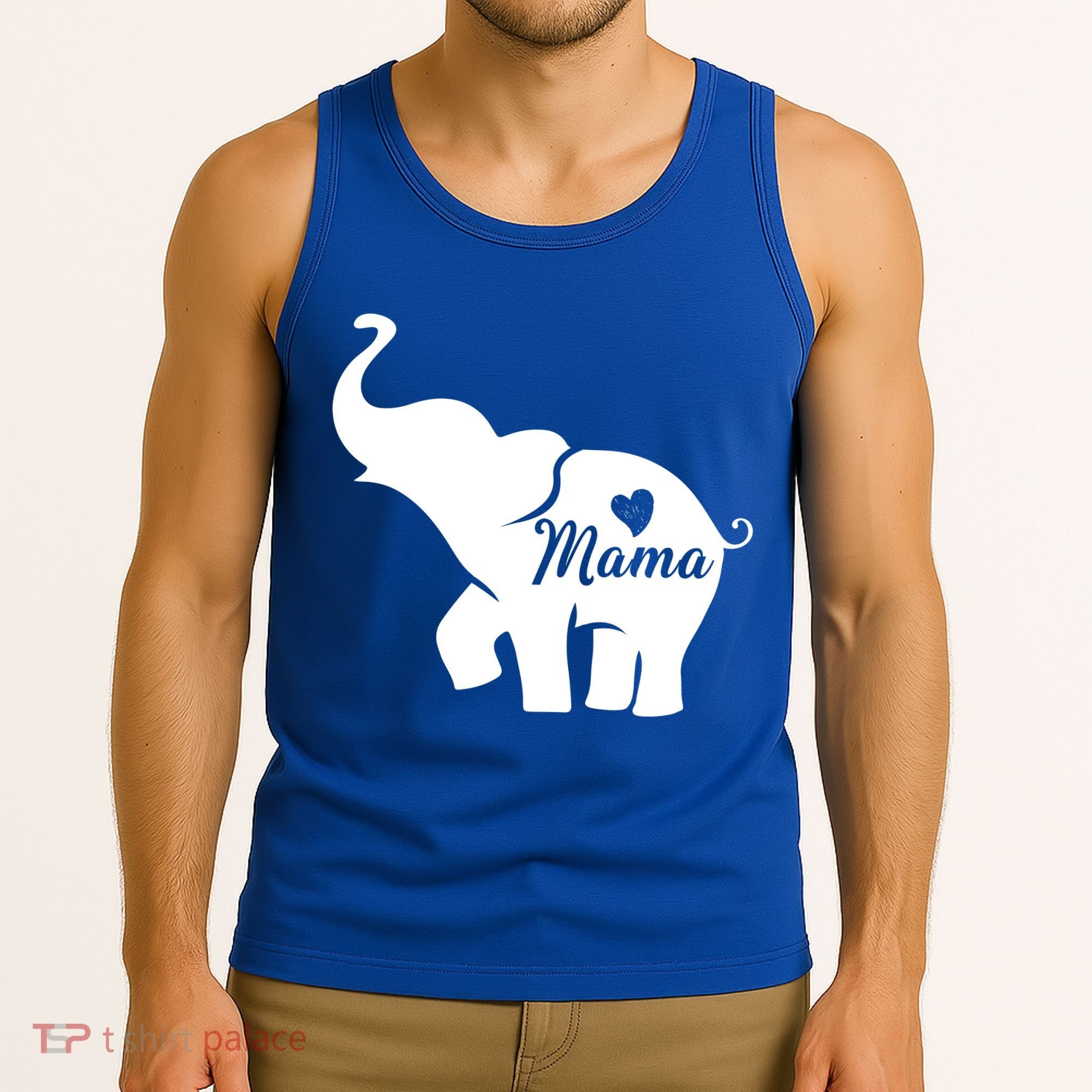 Mama Elephant  Tank Top