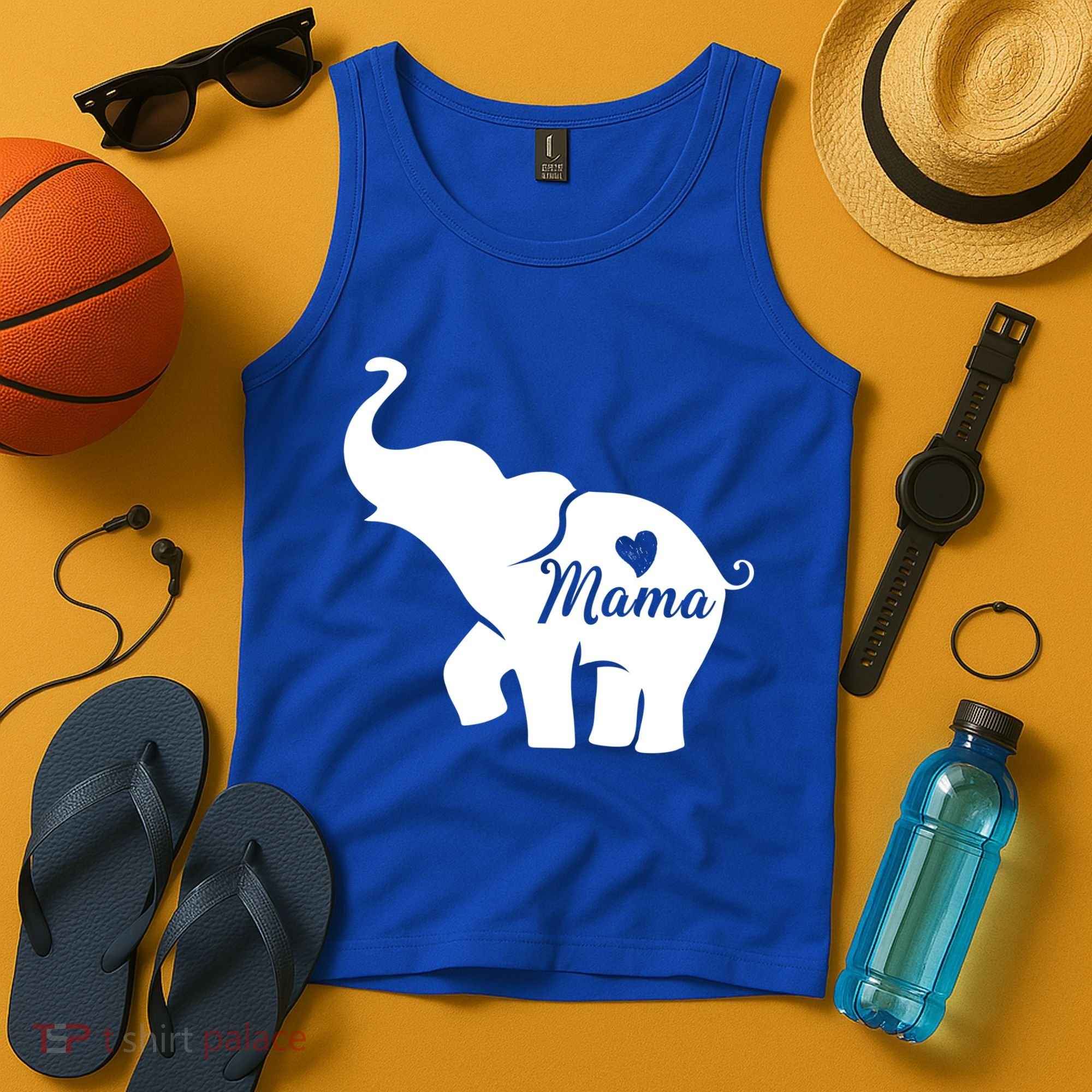 Mama Elephant  Tank Top