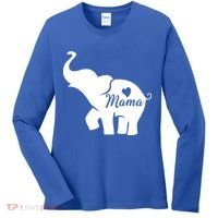 Mama Elephant  Women's Long Sleeve Shirt thumb 0