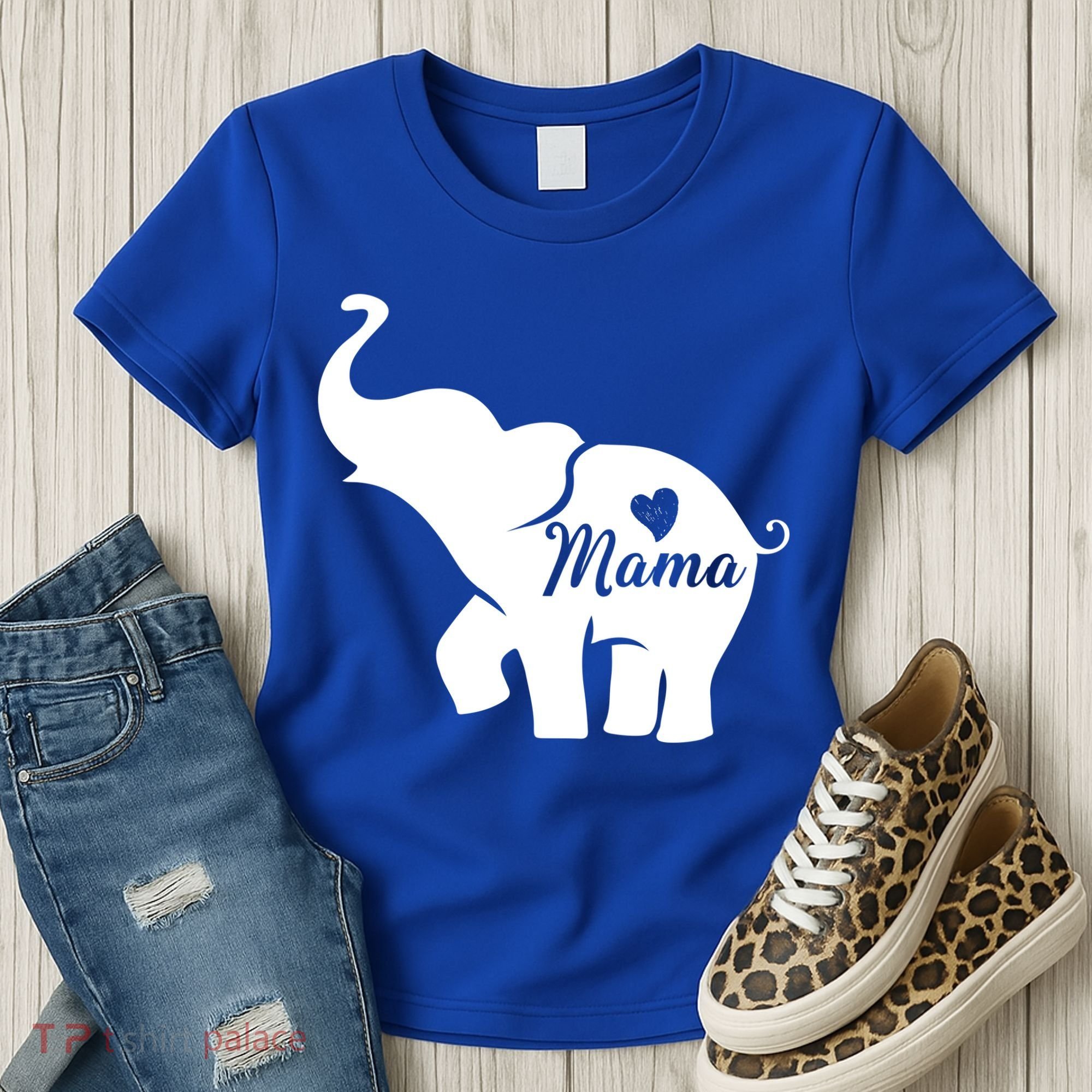 Mama Elephant  Women's T-Shirt