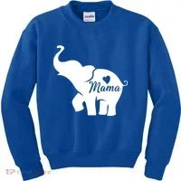 Mama Elephant  Kids Sweatshirt thumb 0