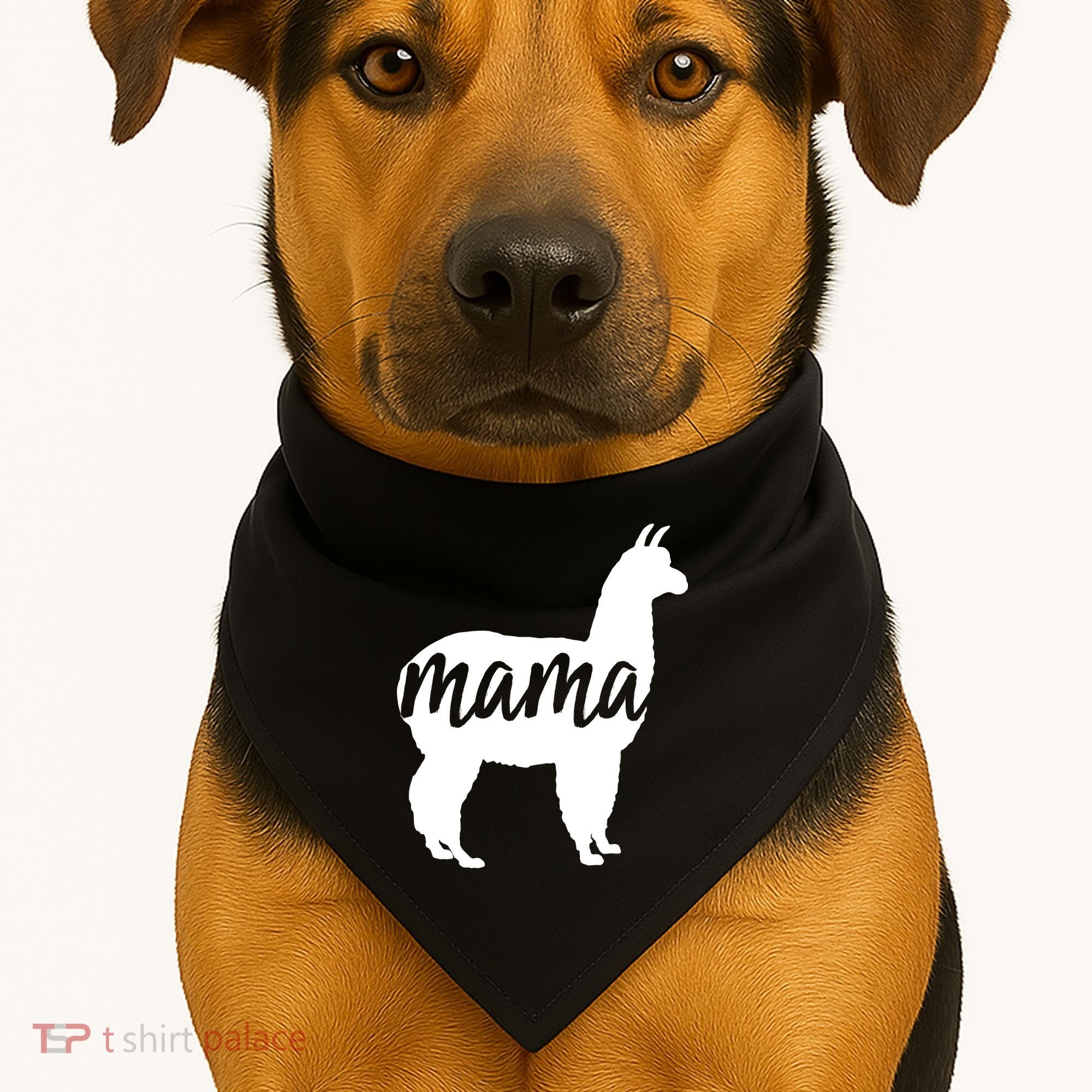 Mama Lama USA-Made Doggie Bandana