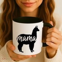 Mama Lama Coffee Mug thumb 3