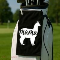Mama Lama Golf Towel thumb 2