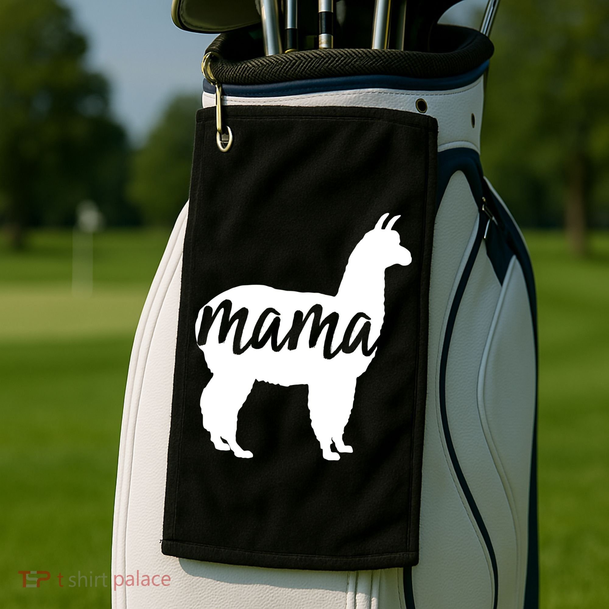 Mama Lama Golf Towel