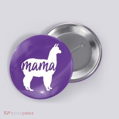 Mama Lama Button