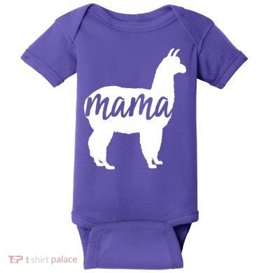 Mama Lama Baby Bodysuit