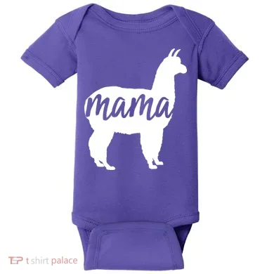 Mama Lama Baby Bodysuit