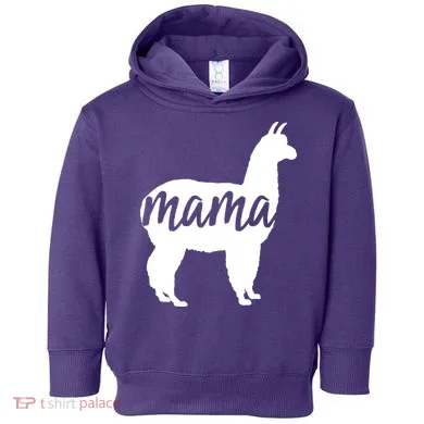 Mama Lama Toddler Hoodie