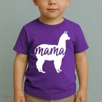 Mama Lama Toddler T-Shirt thumb 2