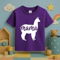 Mama Lama Toddler T-Shirt thumb 3