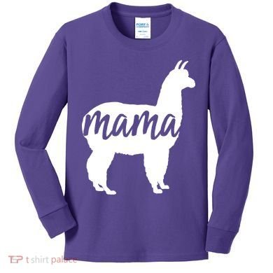 Mama Lama Kids Long Sleeve Shirt