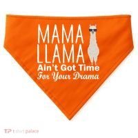Mama Llama Ain't Got Time For Your Drama USA-Made Doggie Bandana thumb 0
