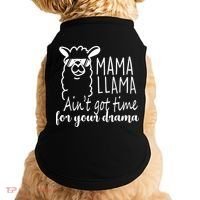 Mama Llama Drama Doggie Tank thumb 0