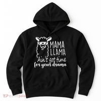 Mama Llama Drama Hoodie thumb 0