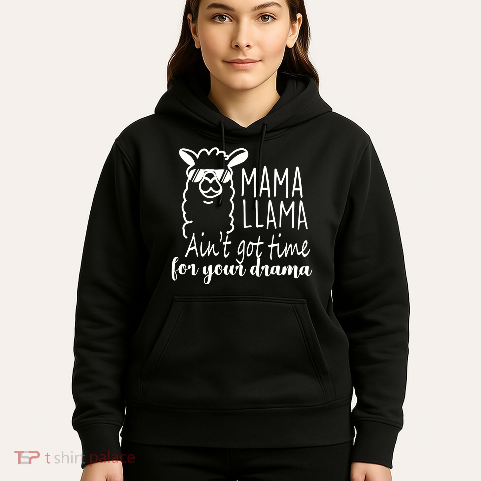 Mama Llama Drama Hoodie