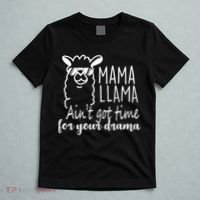 Mama Llama Drama T-Shirt thumb 5