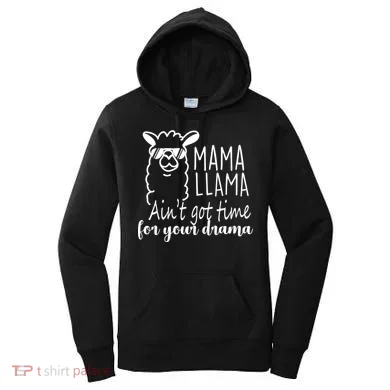 Mama Llama Drama Women's Hoodie