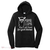 Mama Llama Drama Women's Hoodie thumb 0