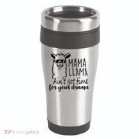 Mama Llama Drama 16oz Travel Tumbler thumb 0
