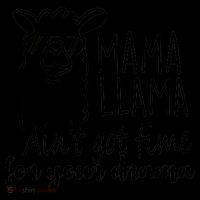 Mama Llama Drama 16oz Travel Tumbler thumb 2