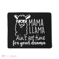 Mama Llama Drama Mousepad thumb 0