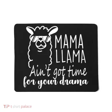 Mama Llama Drama Mousepad