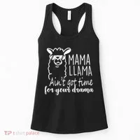Mama Llama Drama Women's Tank Top thumb 0