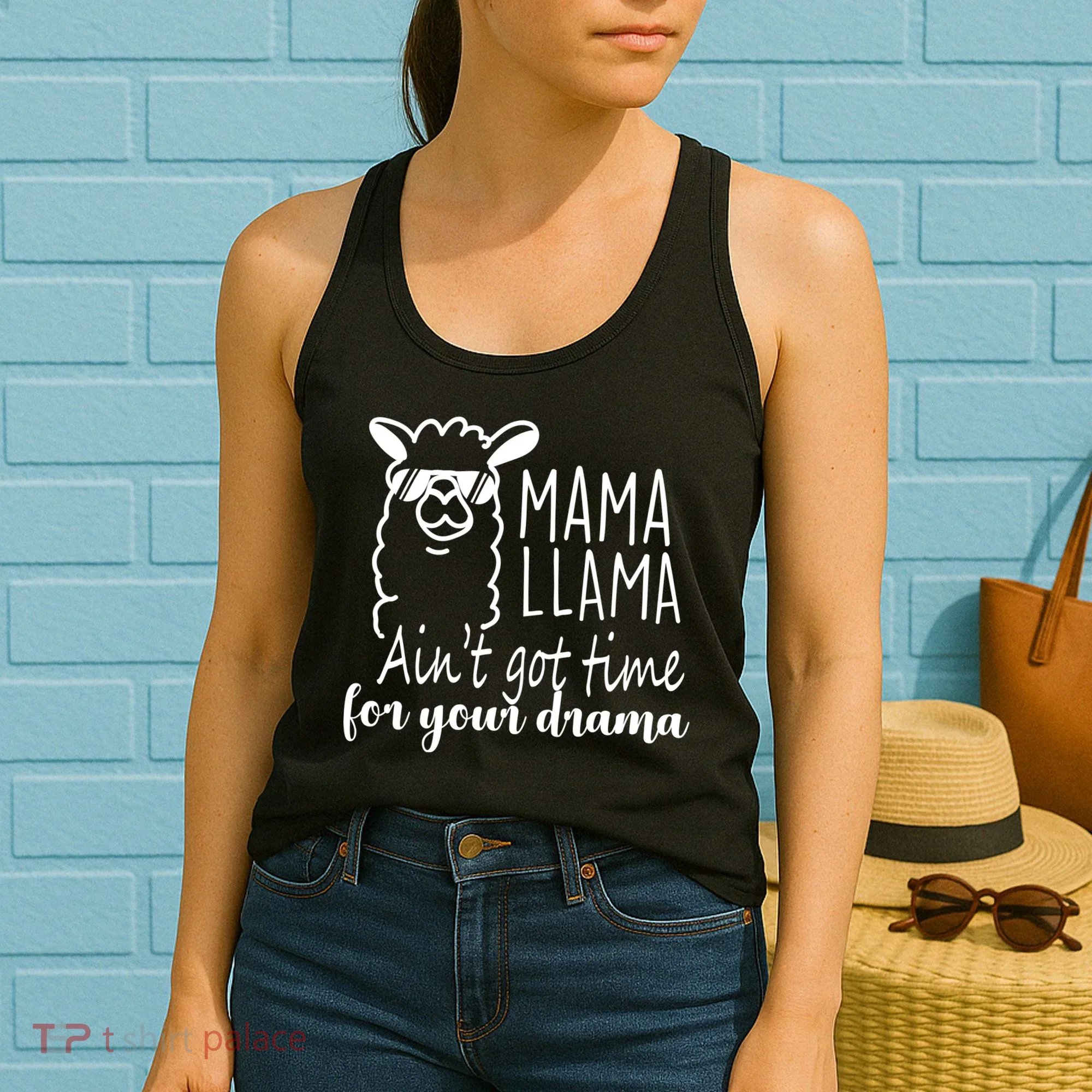 Mama Llama Drama Women's Tank Top