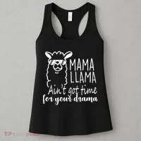Mama Llama Drama Women's Tank Top thumb 3