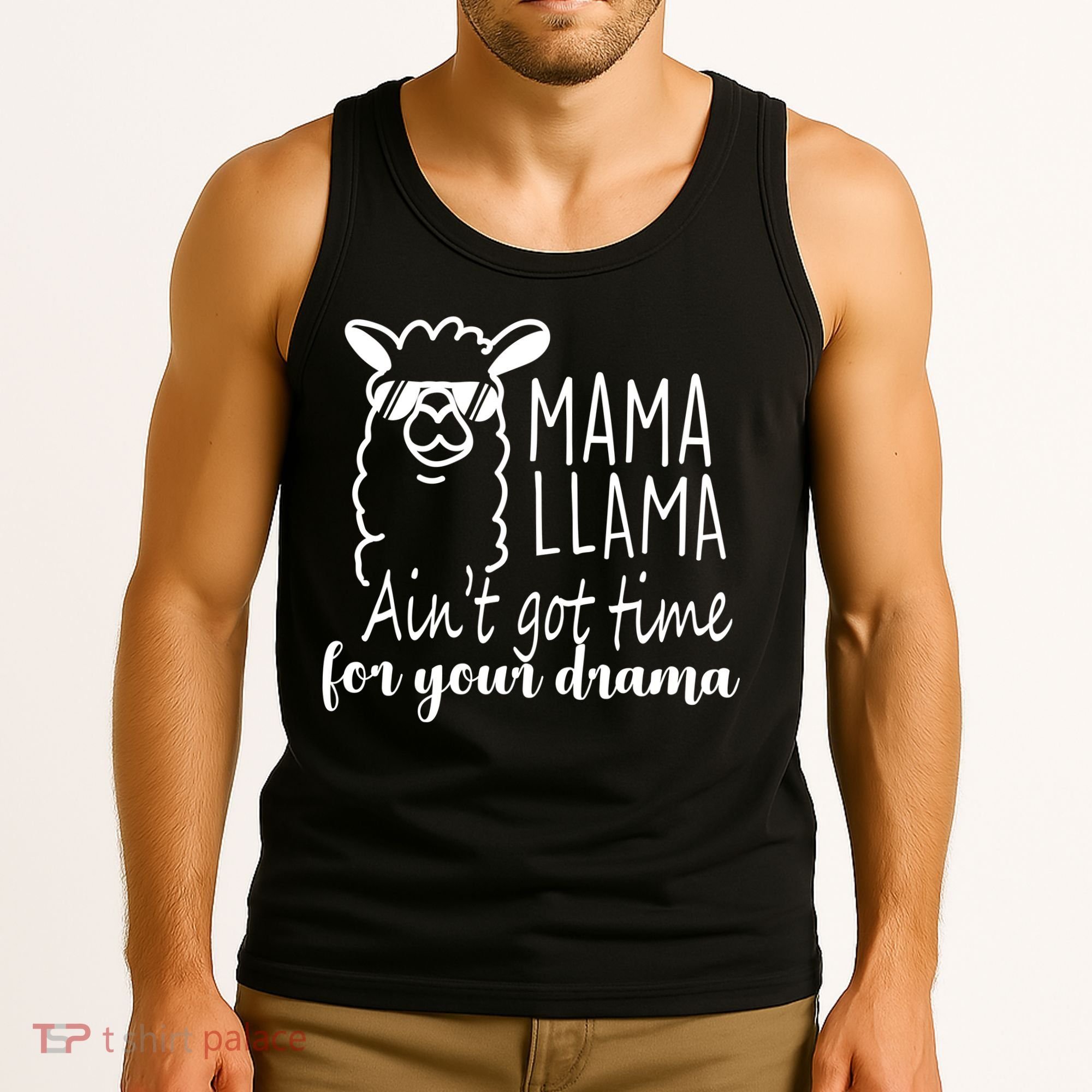 Mama Llama Drama Tank Top