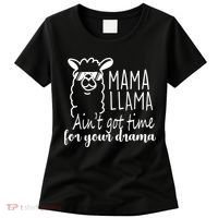 Mama Llama Drama Women's T-Shirt thumb 0