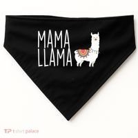 Mama Llama Logo USA-Made Doggie Bandana thumb 0