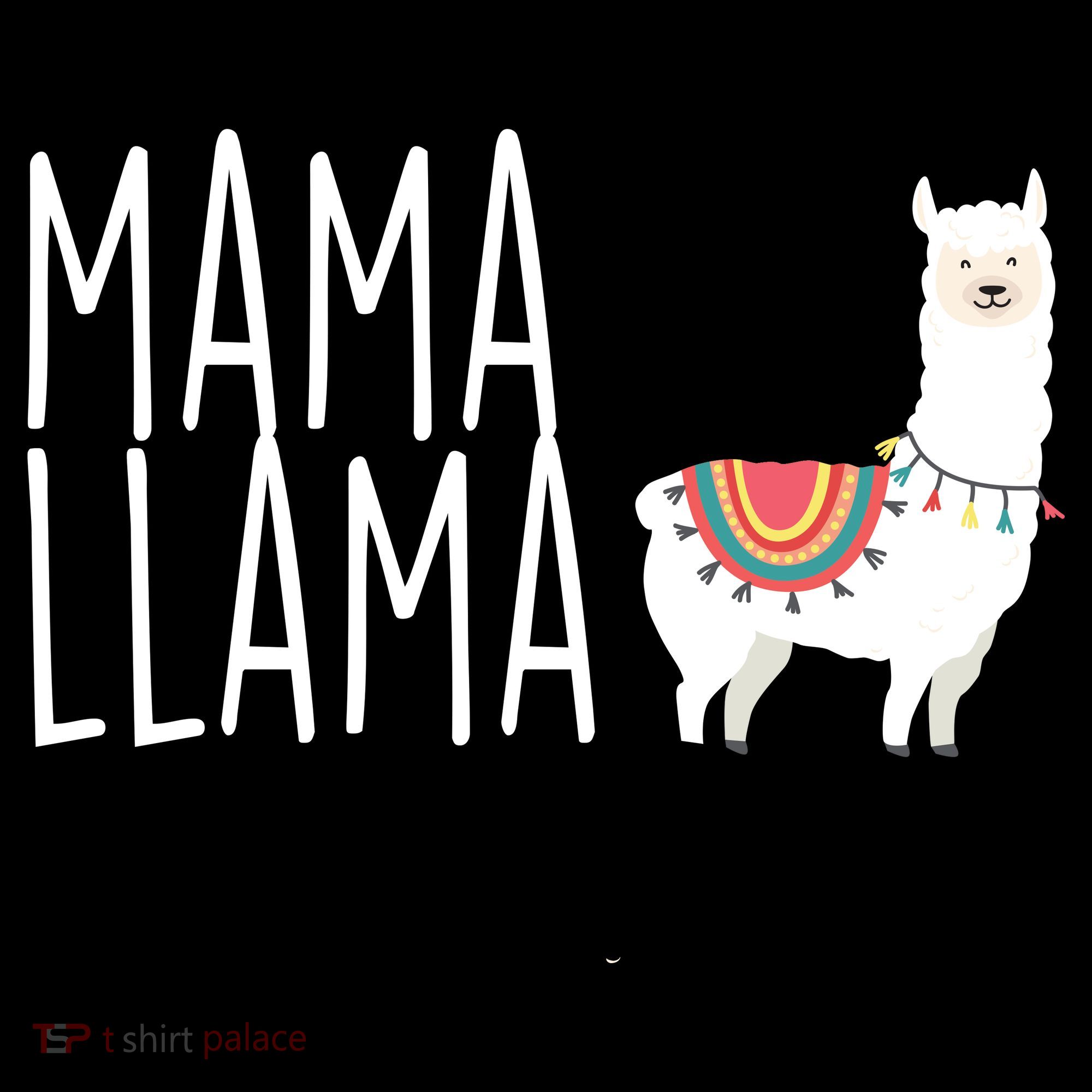 Mama Llama Logo Backpack