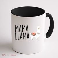 Mama Llama Logo Coffee Mug thumb 1