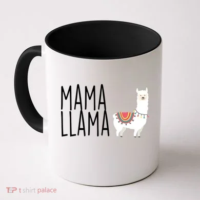 Mama Llama Logo Coffee Mug