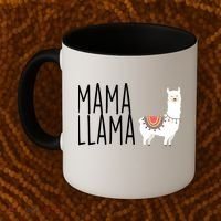 Mama Llama Logo Coffee Mug thumb 2